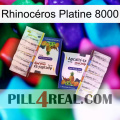 Rhinocéros Platine 8000 12